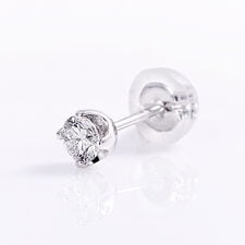 PT950カナディアンダイヤモンドピアス Dカラー 0.15ctUP×2 一粒