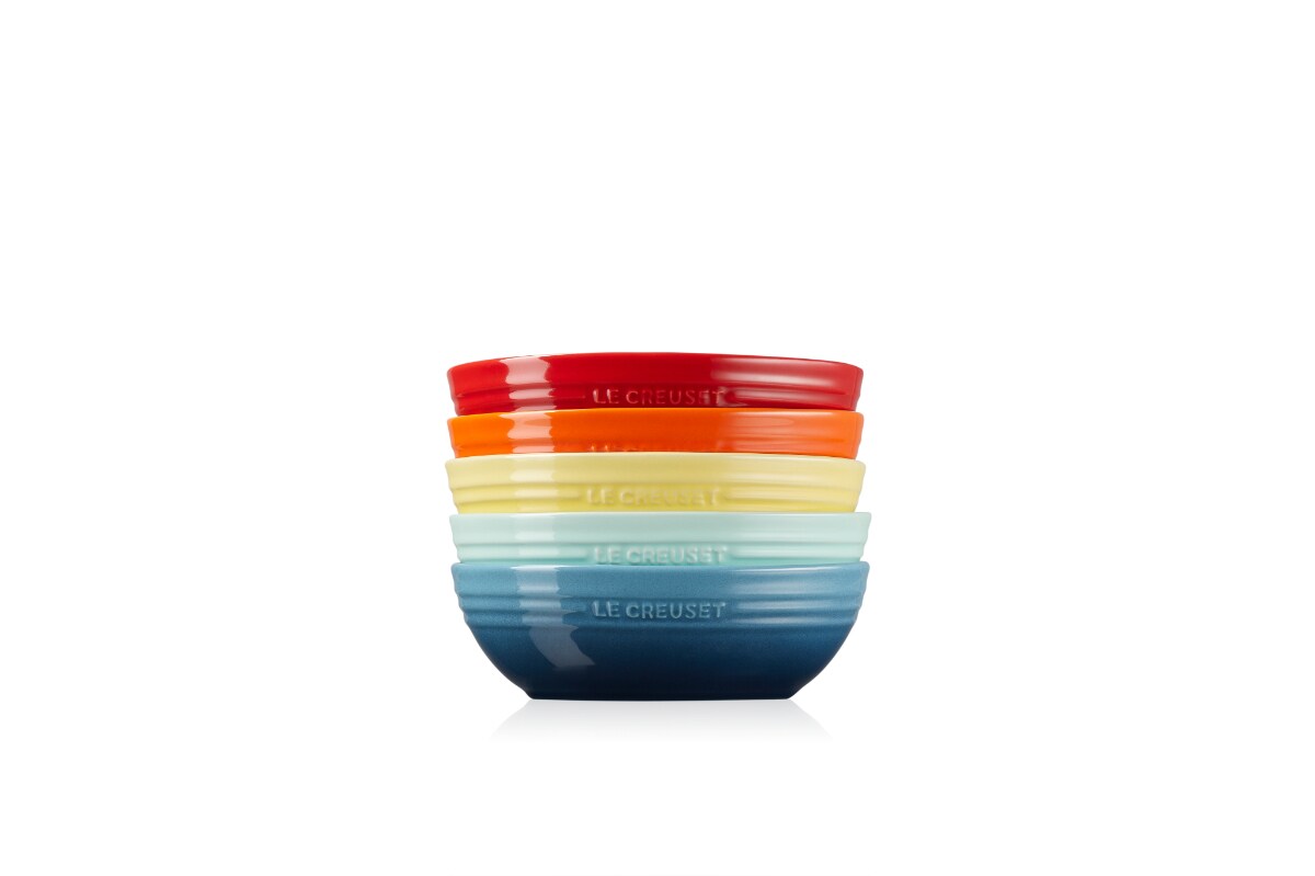 オーバル・サービング・ボール １７ｃｍ （５個入り） レインボー | ル・クルーゼ(LE CREUSET) | OVALSERVBOWLSET |  ファッション通販 マルイウェブチャネル