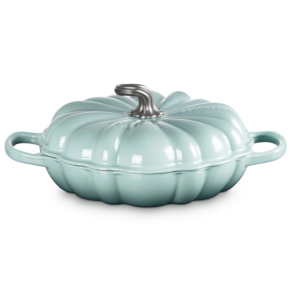 シグニチャー ビュッフェ・キャセロール・パンプキン 28cm シーソルト | ル・クルーゼ(LE CREUSET) | マルイウェブチャネル