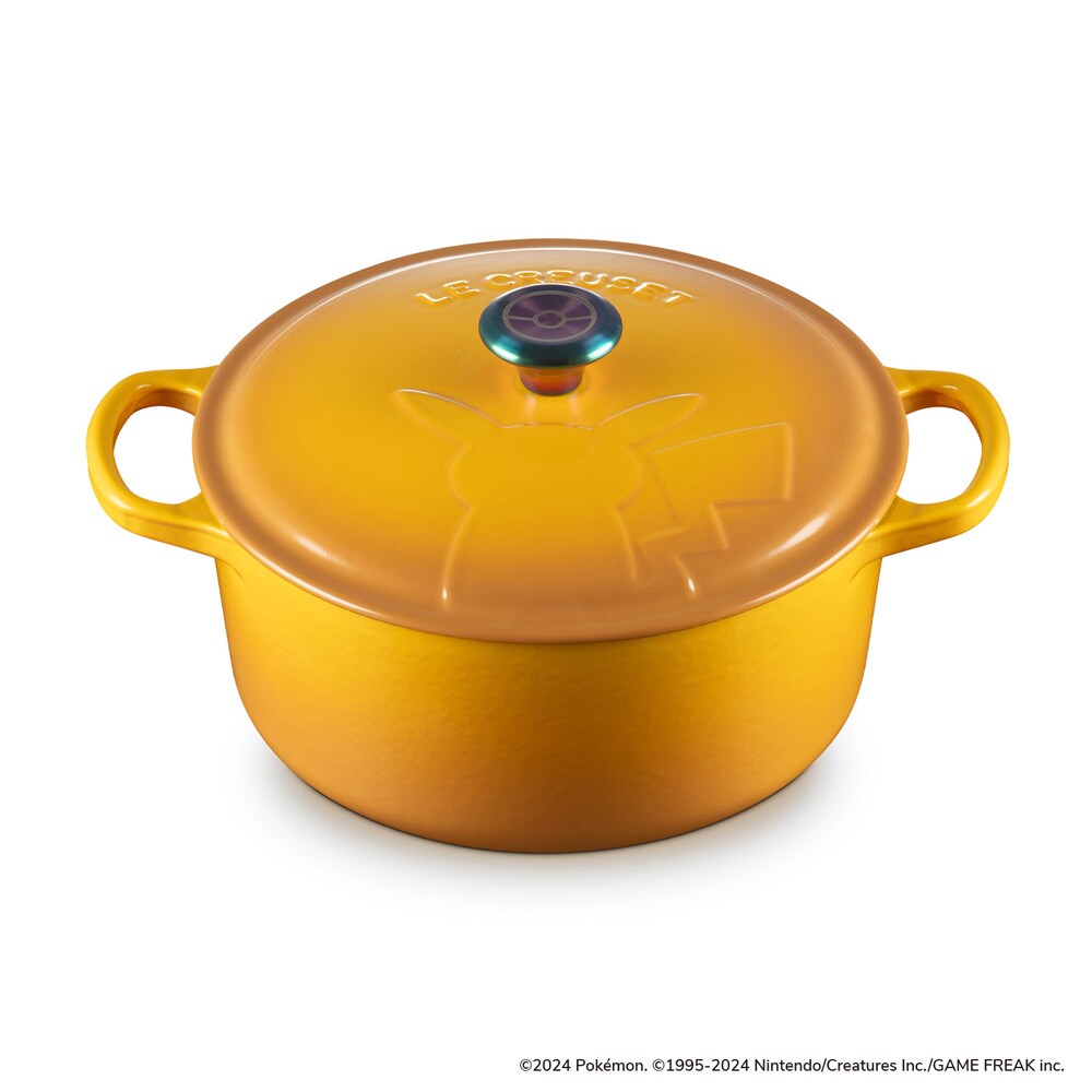 ポケモン シグニチャー ココット・ロンド 22cm ネクター (イリディセントツマミ) | ル・クルーゼ(LE CREUSET) |  マルイウェブチャネル