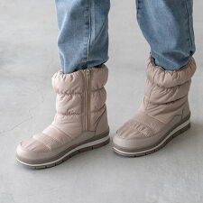 防寒・防水 ダウン仕様 ファースノーブーツ