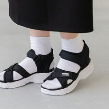 25春夏新作 moz 厚底 スポーツサンダル