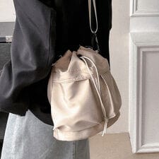 2way 巾着型ショルダーバッグ