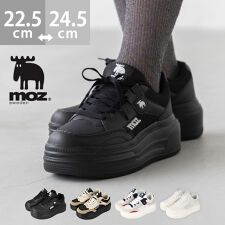 moz モズ 軽量 厚底スニーカー