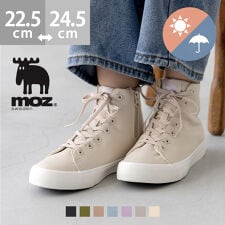 moz モズ ハイカット レイン スニーカー