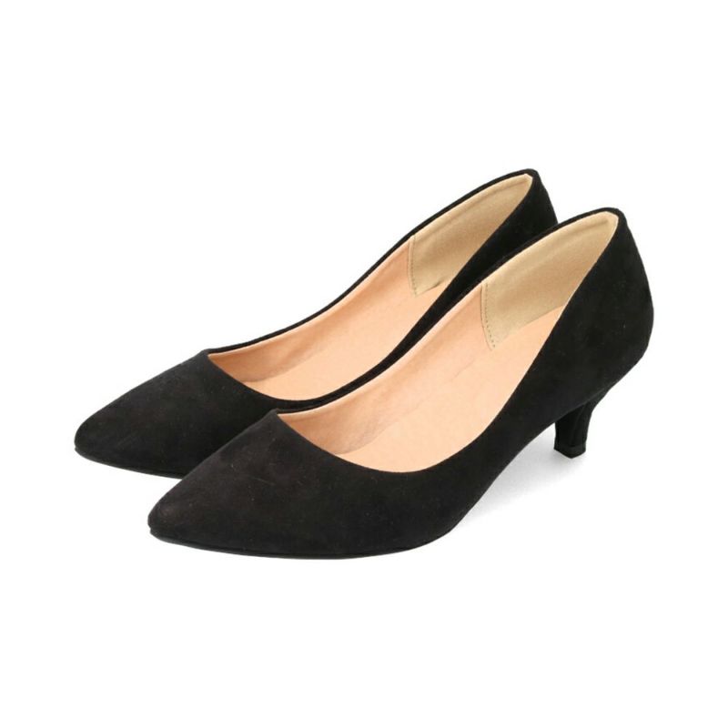 バイカラー ポインテッドトゥ 7cmヒール パンプス | ウェレッグ(welleg