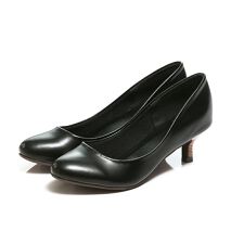 フリューン(flune)のスエード アーモンドトゥ パンプス