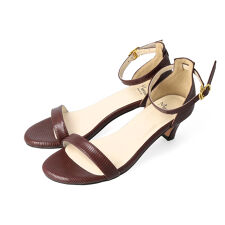 アンクルストラップ 5cmヒールサンダル