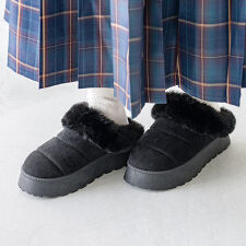 メヌエ(menue)の厚底 ボリュームファー ショートムートンブーツ