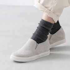 25春夏新作 こっそり脚長 +4.5cm インヒール スリッポン | ウェレッグ(welleg)