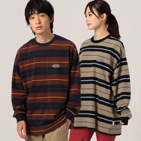 BEN DAVIS（ベンデイビス）】MULTI BORDER LS 