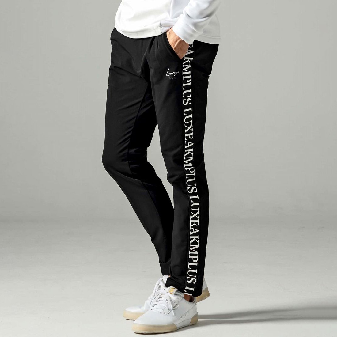 定価63800円⛳️美品メンズL ラフアンドスウェル 中綿スニード＆パンツ ミッシェル・クラン パンツ/股下ハーフ[女性用](31-MK0008