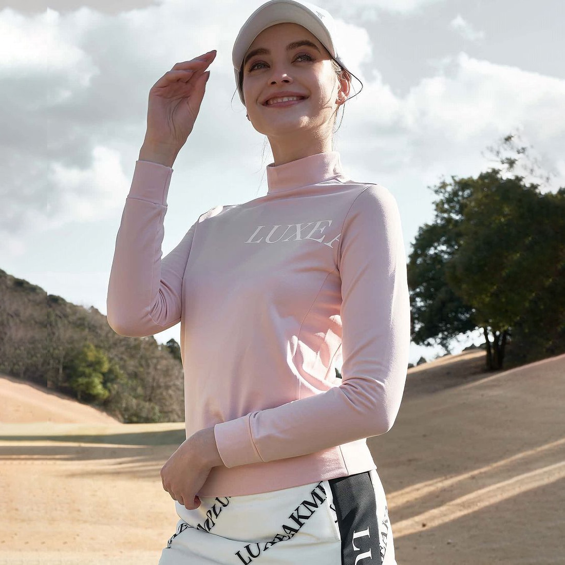 [}C]LUXE AKM PLUS St 򃍃SbNlbNTVc/NXGCPCGvXiLUXEAKMPLUSj pink beige