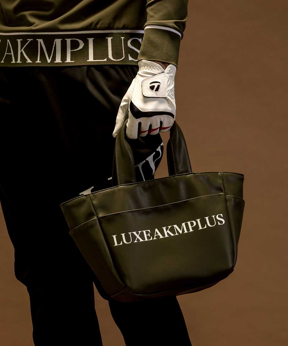 LUXEAKMPLUS ゴルフ ロゴミニトートバック | リュクスエイケイ