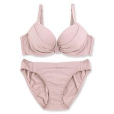 フランデランジェリー(fran de lingerie)の人気の「ふわ盛」パターンデイリー使いやすいシンプルさ 「ふわ盛スムース 」 ブラジャーショーツセット