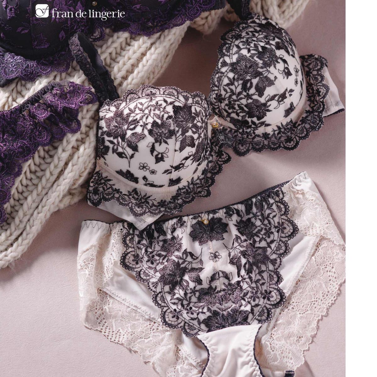 [�}���C]���}���`�b�N�ȉ؂��胉���W�F���[�������萷�������芴 �N���V�J���t���[���� �u���W���[�V���[�c�Z�b�g/�t�����f�����W�F���[�ifran de lingerie�j �x�[�W��