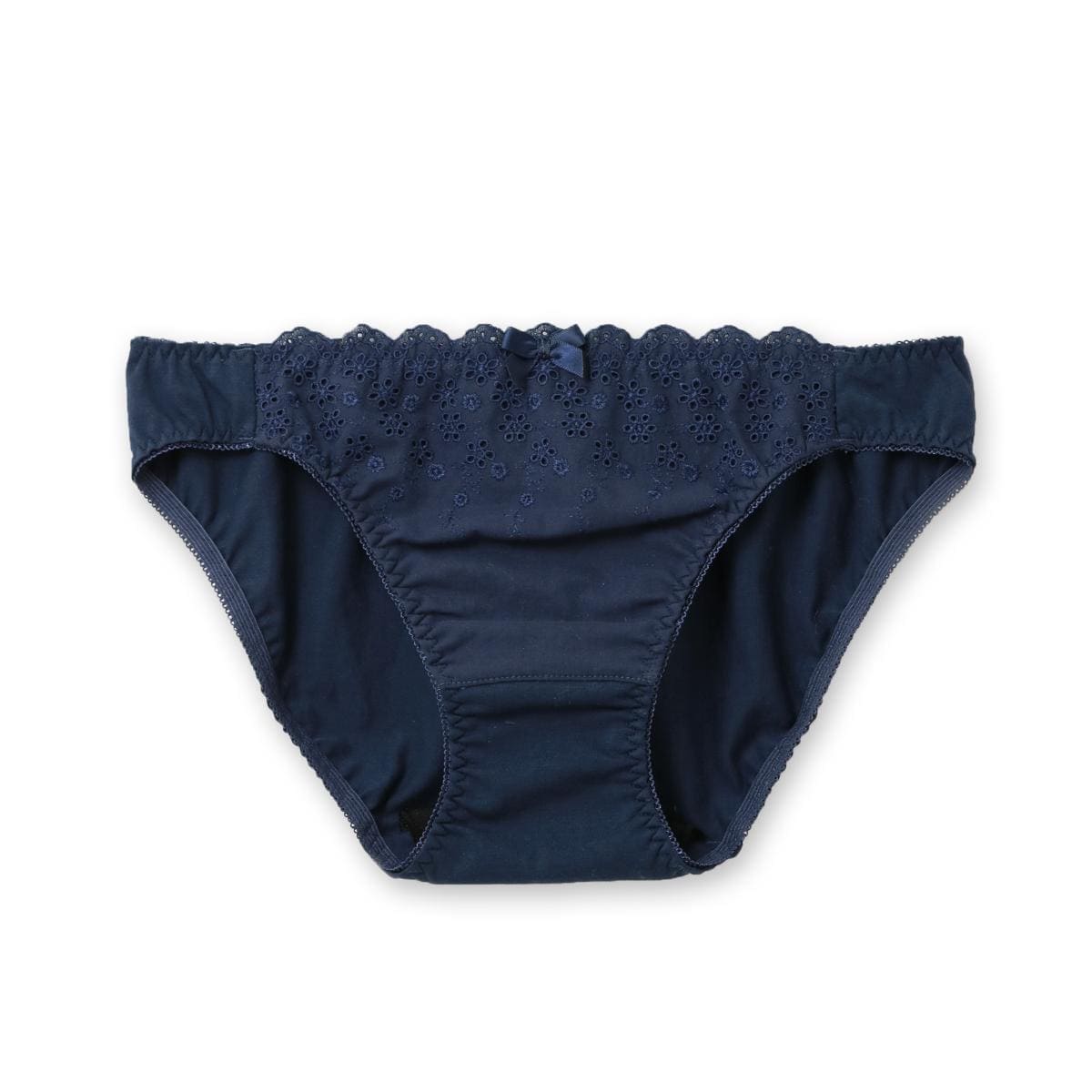 ブルーデイもブラとお揃いデザインが叶うウィングポケット付き「コットンドラジェ」サニタリーショーツ