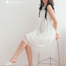 ナイトブラ付きルームウェア＆パジャマ「ルナイト スイート ワンピース」ナイトブラ付きワンピース