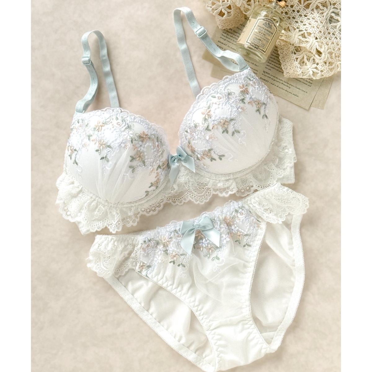 [�}���C]�V�쑱�X�� �u�y�A�u���W���[ �y�A�u���W���[�i���C���[�L��j�v �u���W���[�V���[�c�Z�b�g/�t�����f�����W�F���[�ifran de lingerie�j �z���C�g14