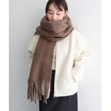 フェイクウール 起毛 ボリューム マフラー