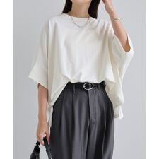 コットン天竺 ドルマン Tシャツ