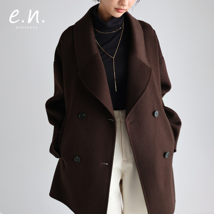 リバー ピーコート evernavy エバーネイビー | エバーネイビー