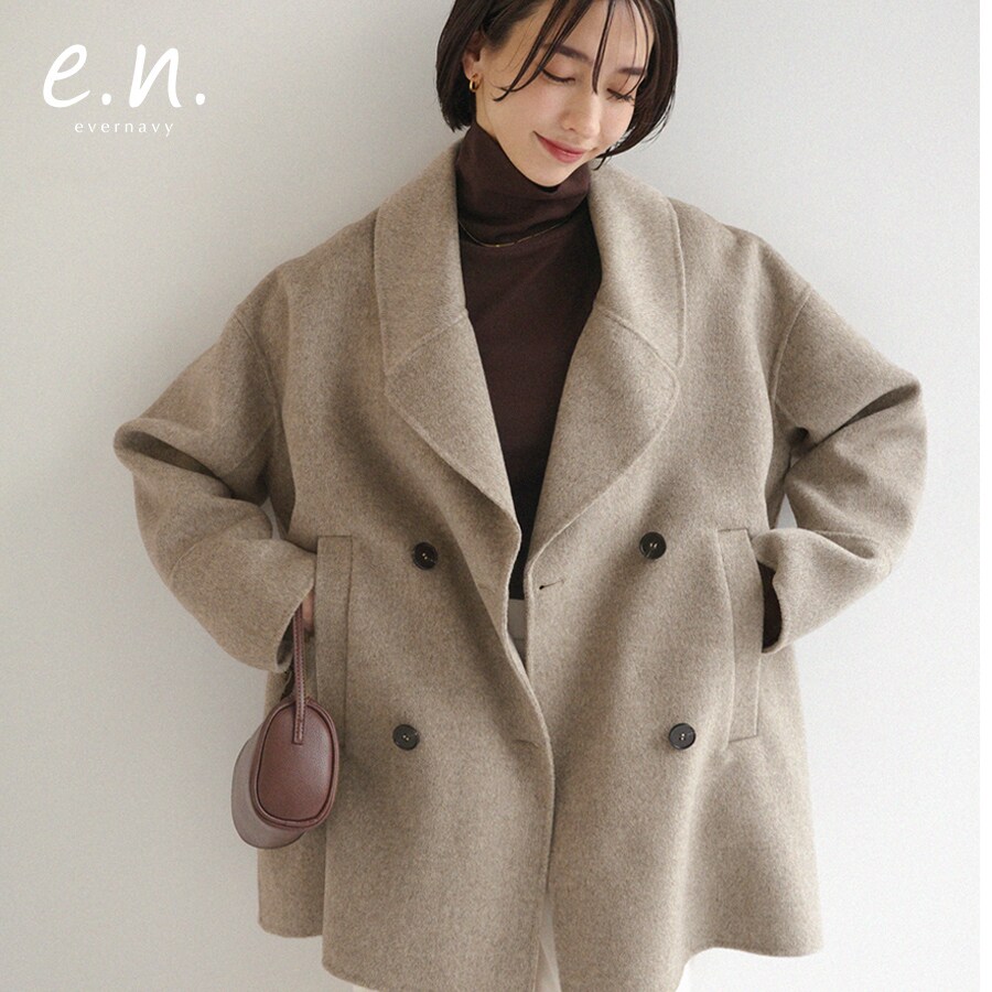 リバー ピーコート evernavy エバーネイビー | エバーネイビー