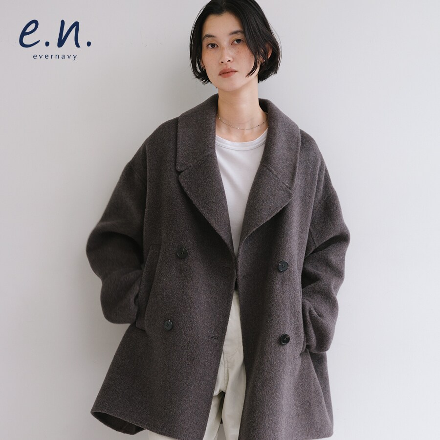 リバー ピーコート evernavy エバーネイビー | エバーネイビー