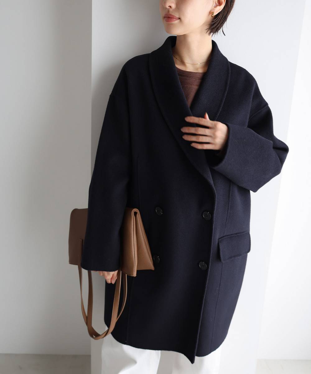 super140 ウールコクーンショートコート | イエナ(IENA) | マルイ