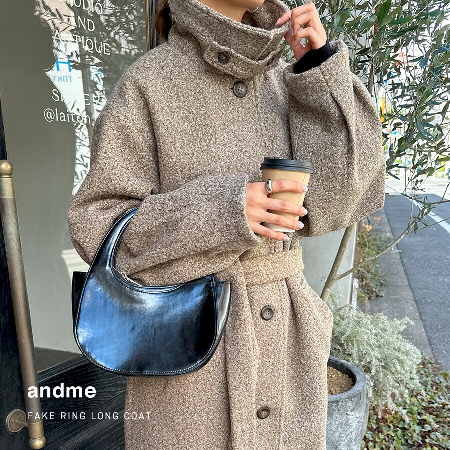 ◆ユナイテッドアローズ【S】ロングコート ガウンコート ウエストリボン 冬服 ◇ユナイテッドアローズ【S】ロングコート ガウンコート