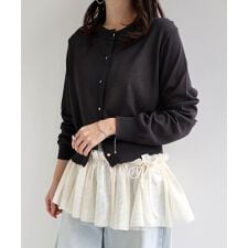 マルチway チュール フリル カラー