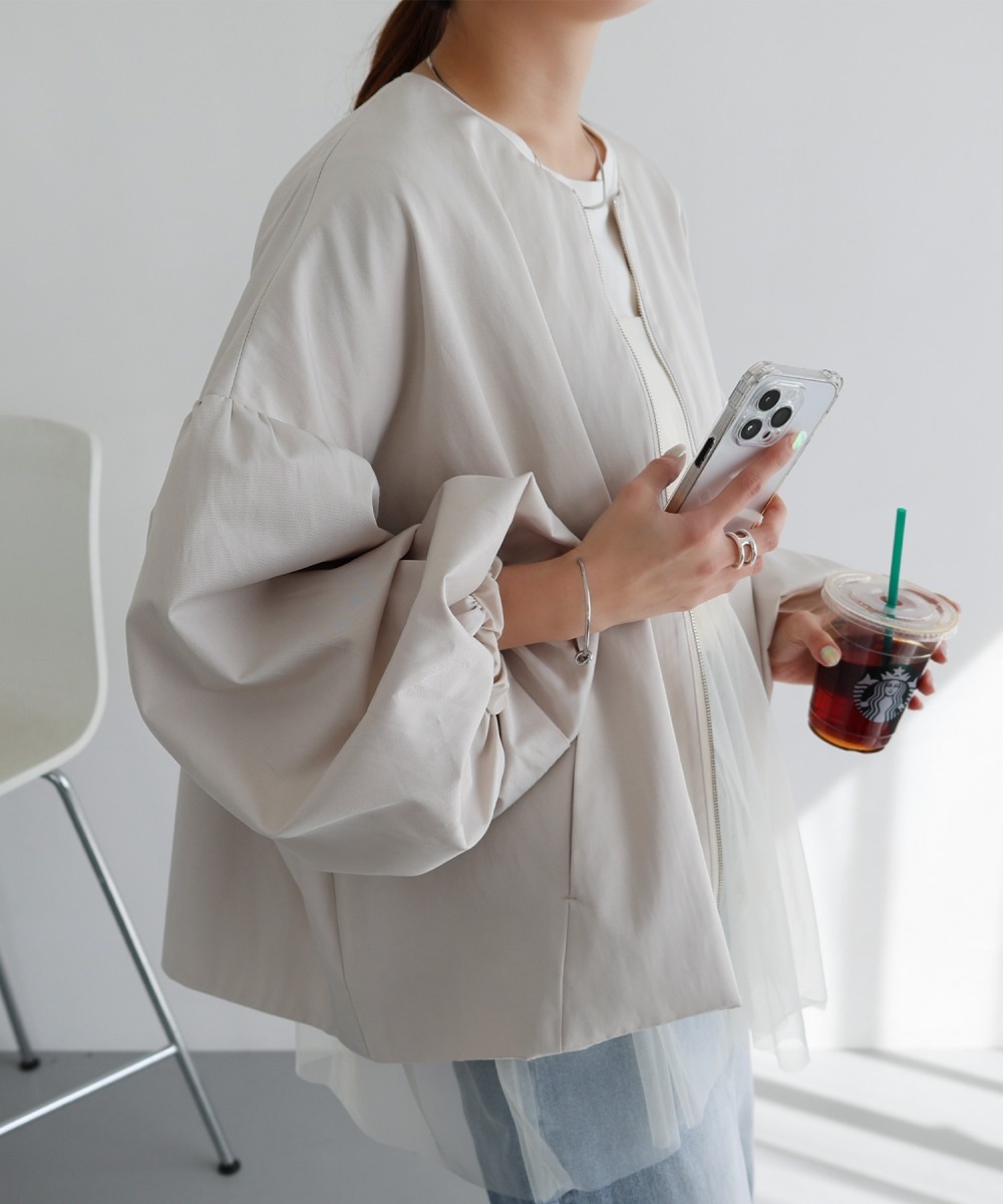 mily bilet】ふわふわのボリューム感♪フェイクレザーテープ使い