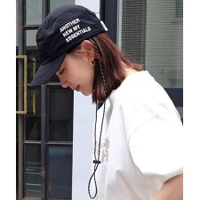 ANME エンブロイダリー ロゴ UV 接触冷感 ナイロンキャップ ANME アンメ