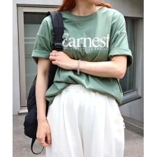 アンメ(ANME)のEarnest ロゴプリント 半袖 Tシャツ ANME アンメ