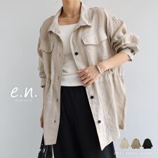ラミー シャツ ブルゾン evernavy エバーネイビー | エバーネイビー