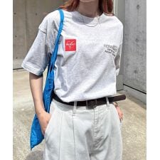 ERAReact エンブロイダリー ロゴ 半袖 Tシャツ ANME アンメ