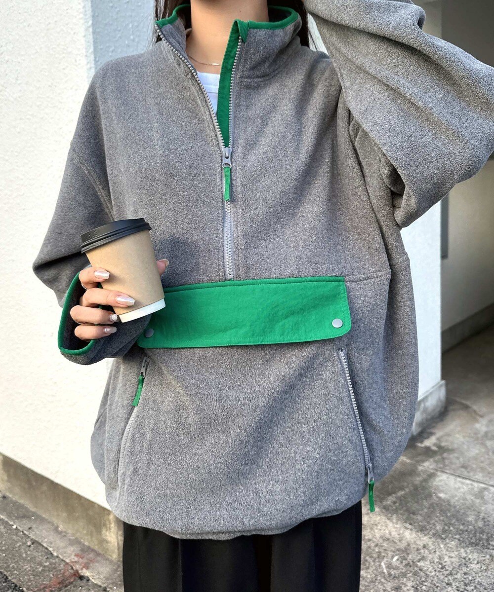 刺繍ロゴボンディングロゴパーカー | スコットクラブ(SCOTCLUB
