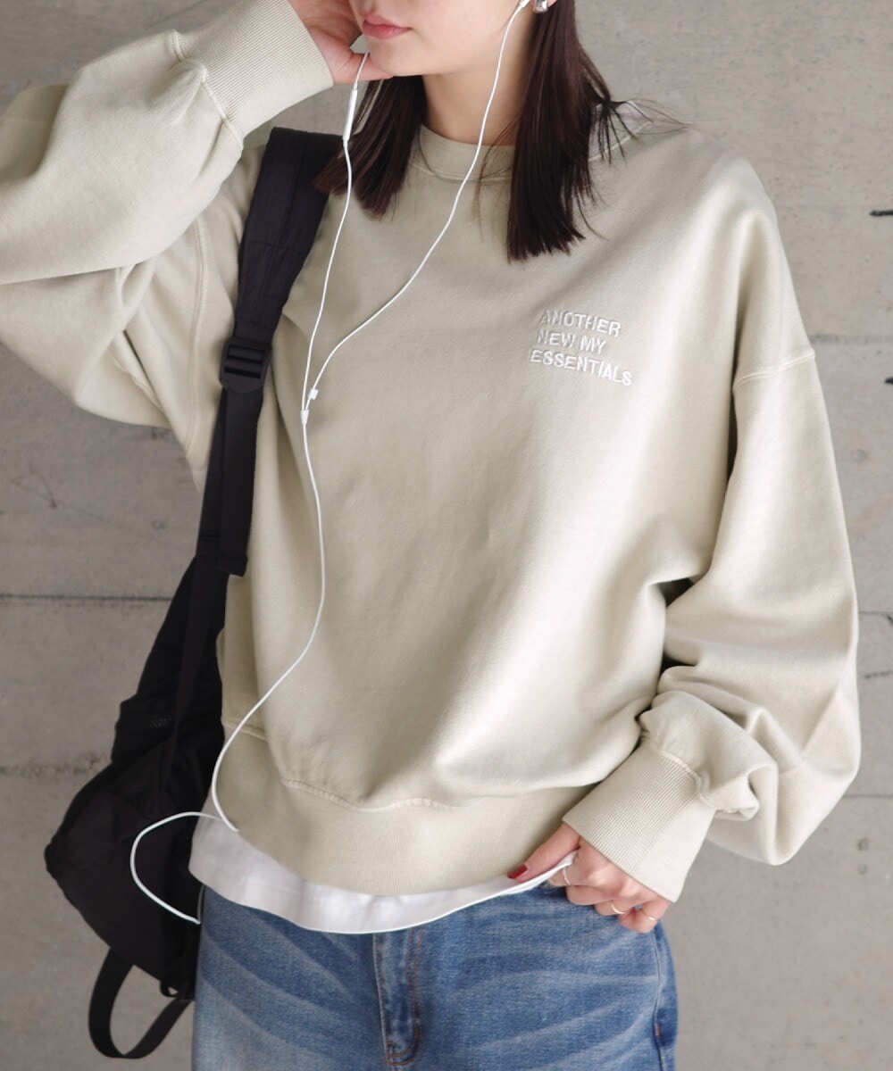 【新品タグ付き】To b. by agnes b.スリーブロゴボーイズスウェット スリーブロゴボーイズスウェット ｜To b. by agnès b