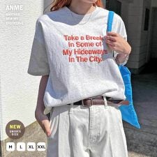 立体 ロゴ プリント オーバーサイズ 半袖 Tシャツ ANME アンメ | アンメ(ANME)