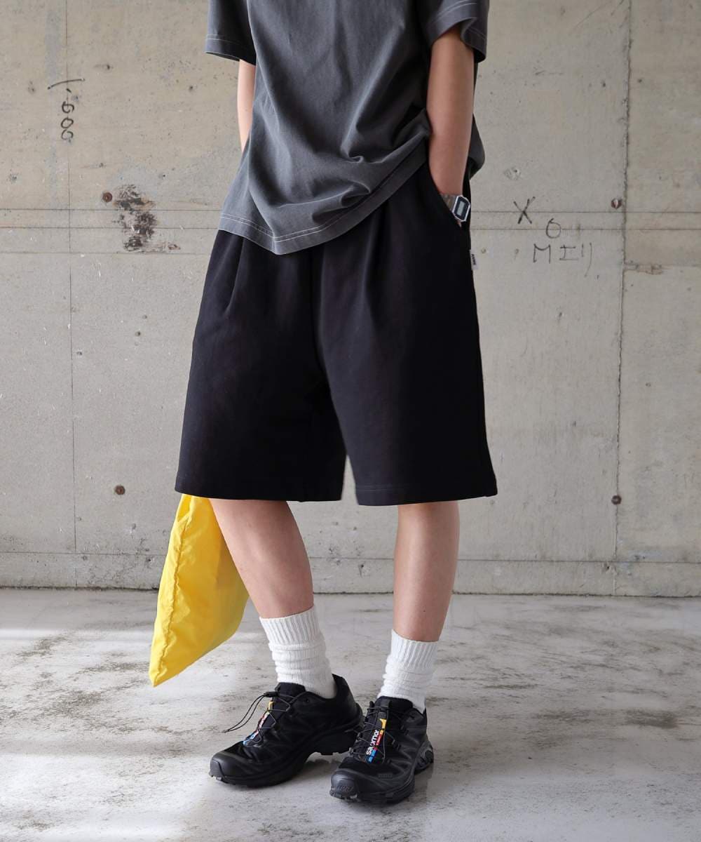 裏毛 スウェット ハーフ パンツ ANME アンメ