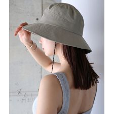 アンメ(ANME)の接触冷感 UVカット (UPF50＋) 撥水加工 ナイロン ハット ANME アンメ