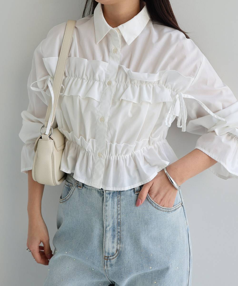 [�}���C]���n �X�g���C�v �V���[�g�� �t���� �V���c �u���E�X Freesia �t���[�W�A/�t���[�W�A�iFreesia�j �I�t�z���C�g