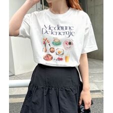 フォト アイコン プリント 半袖 Tシャツ Freesia フリージア