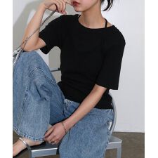 ホルターネック シアー レイヤード Tシャツ Freesia フリージア