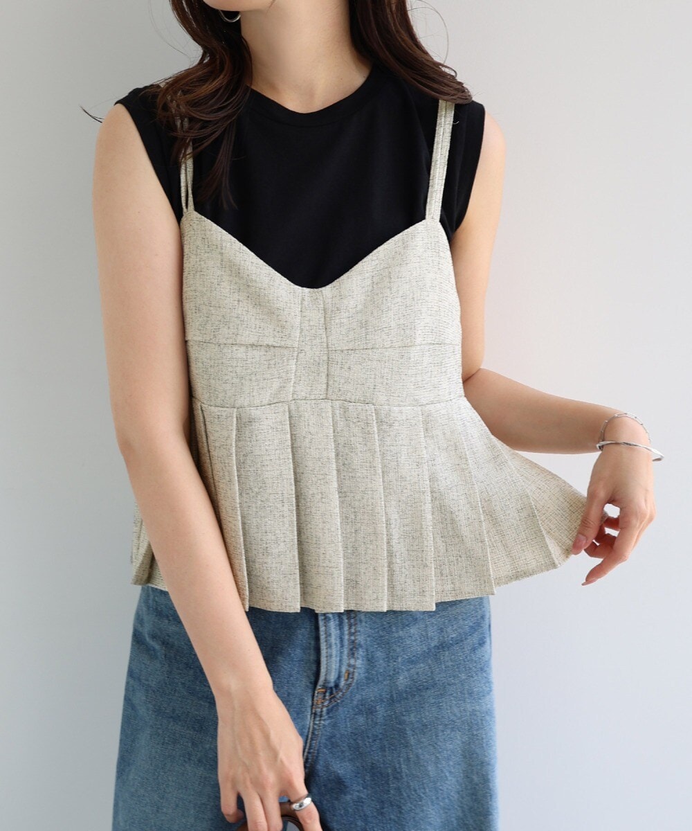 moussy マウジー DENIM LIKE GABBY キャミソール MOUSSY | DENIM LIKE GABBY キャミ (キャミソール ) |SHEL'TTER