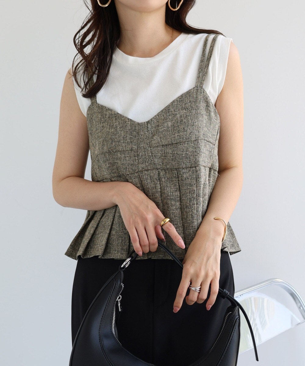 moussy マウジー DENIM LIKE GABBY キャミソール MOUSSY | DENIM LIKE GABBY キャミ (キャミソール ) |SHEL'TTER