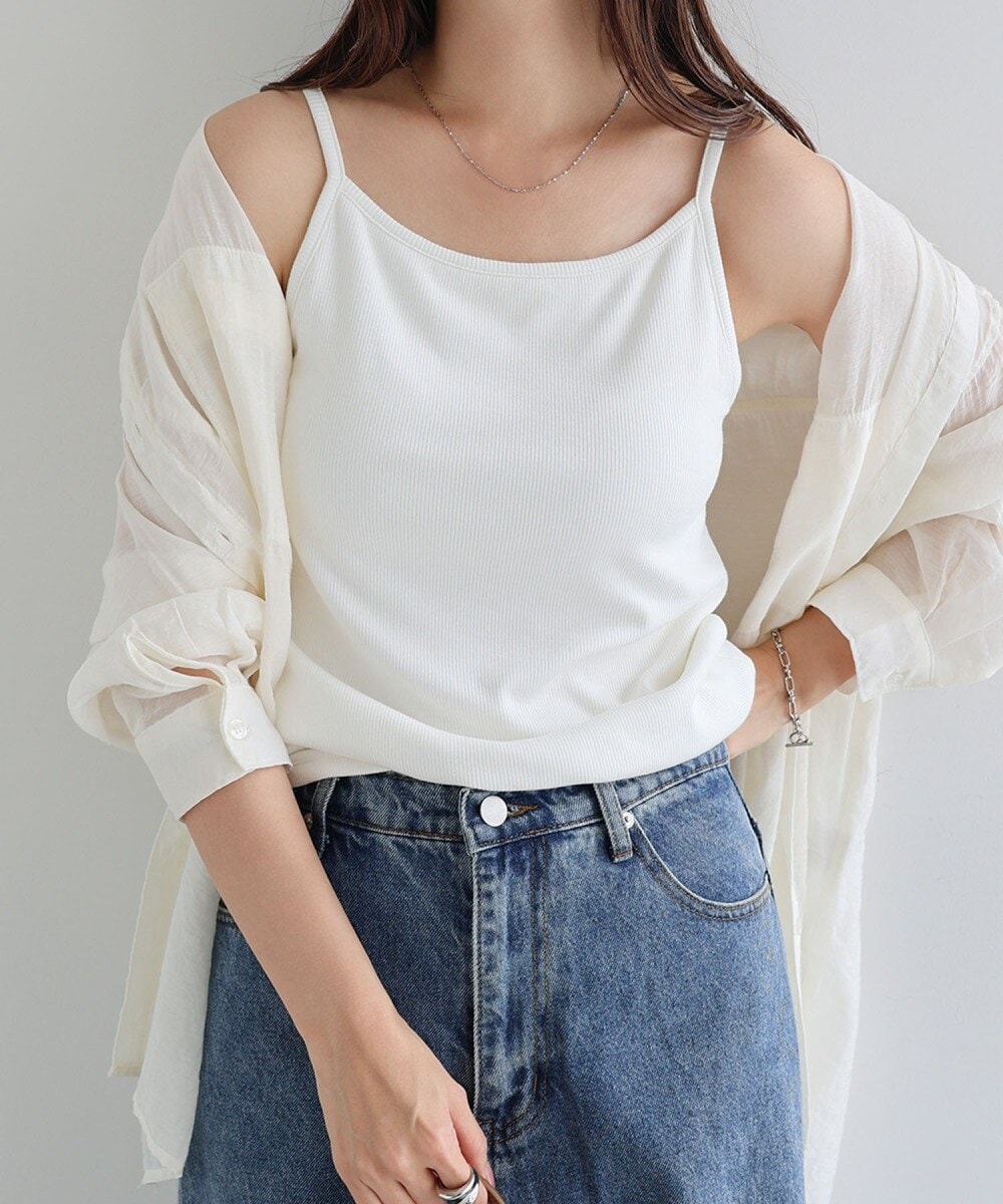 ホルターネックキャミソール miniministore ホルターネック キャミソール ニット 夏