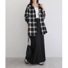 2way チェック シャツ ブラウス キャミソール ビスチェ