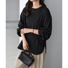 クルーネック ロング 長袖 Tシャツ