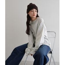 オーバーサイズ 長袖 Tシャツ ANME アンメ
